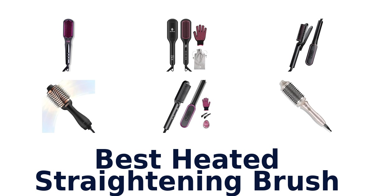 best heated straightening brush