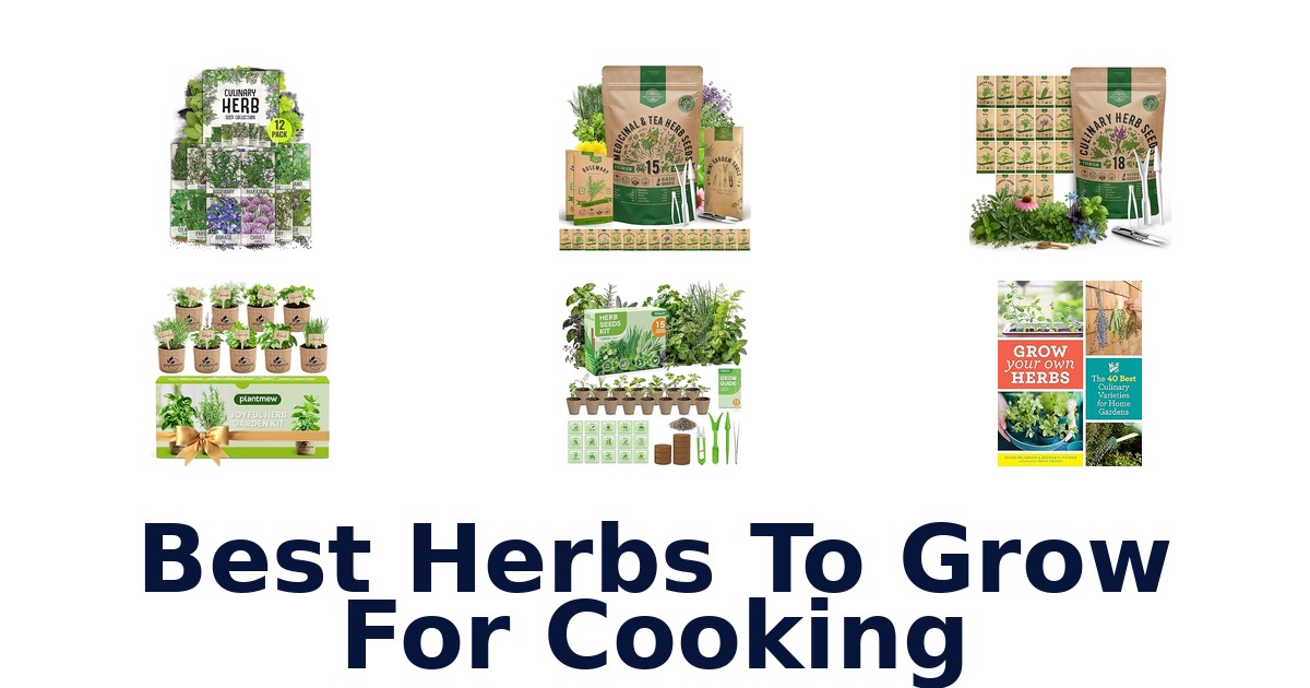best herbs to grow for cooking