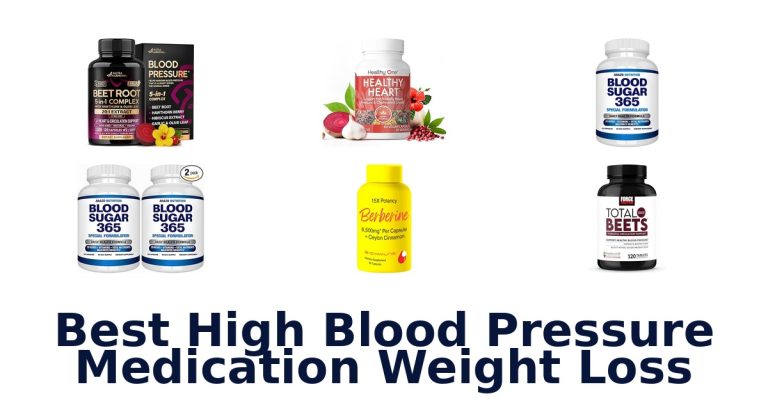 best high blood pressure medication weight loss