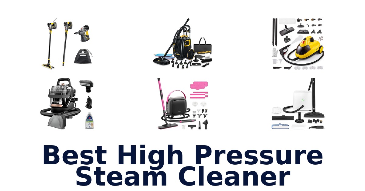 best high pressure steam cleaner