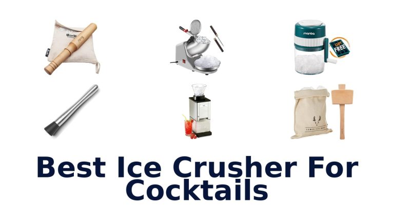 best ice crusher for cocktails