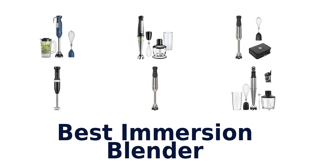 best immersion blender