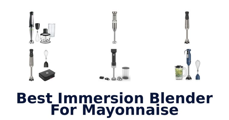 best immersion blender for mayonnaise