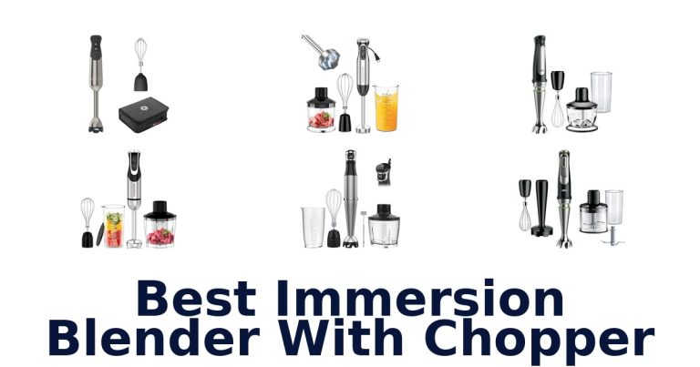 best immersion blender with chopper