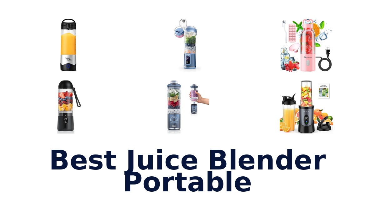 best juice blender portable