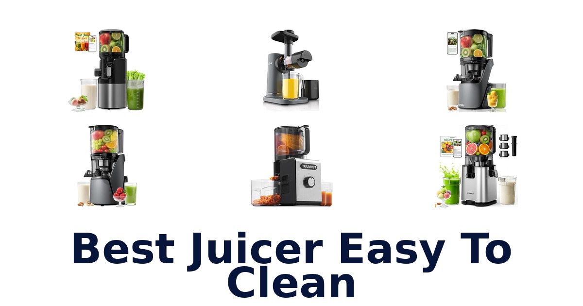 best juicer easy to clean