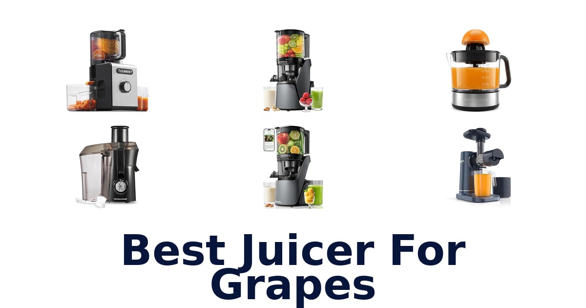best juicer for grapes