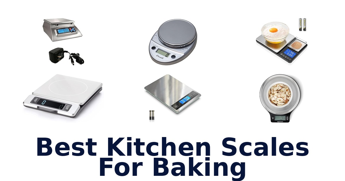 best kitchen scales for baking