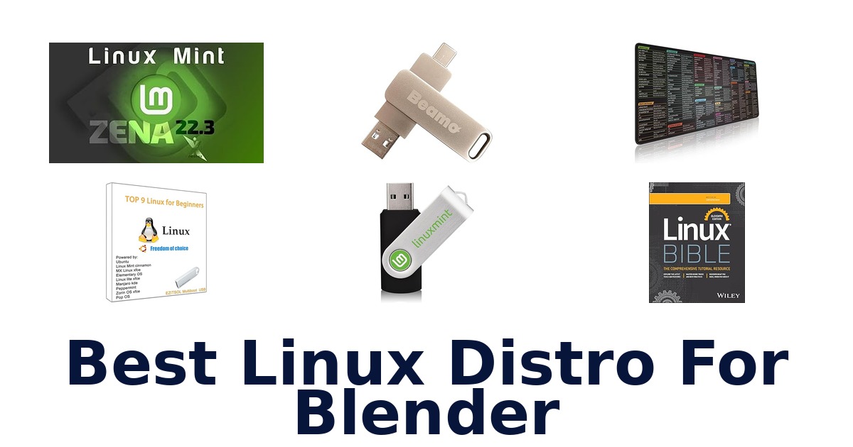 best linux distro for blender