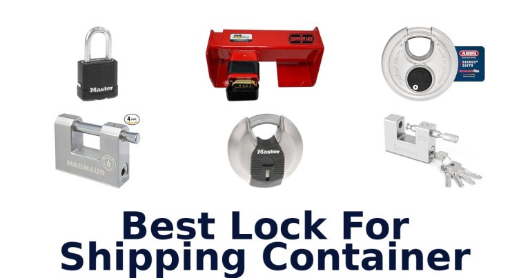 best lock for shipping container