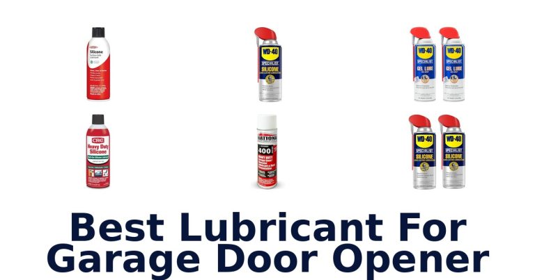 best lubricant for garage door opener