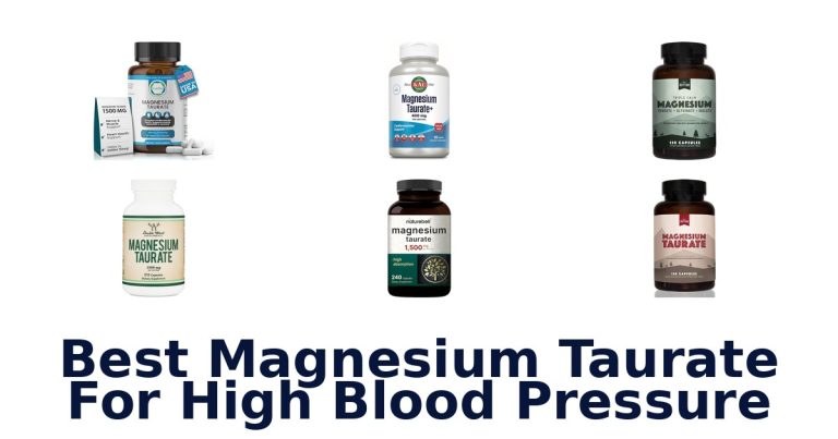 best magnesium taurate for high blood pressure