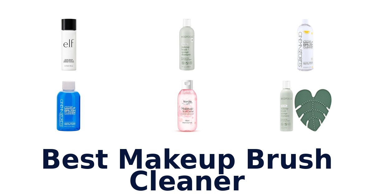 best makeup brush cleaner