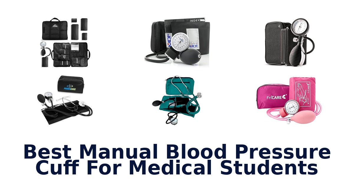 best manual blood pressure cuff for medical students