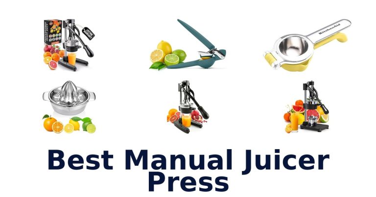 best manual juicer press