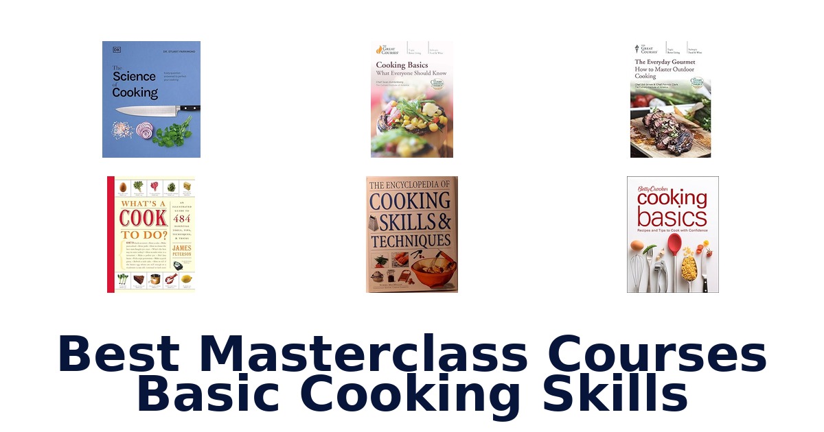 best masterclass courses basic cooking skills