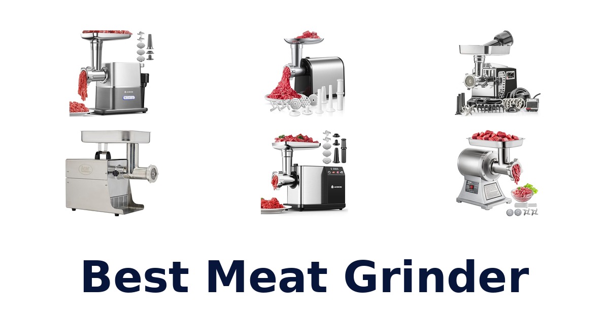 best meat grinder
