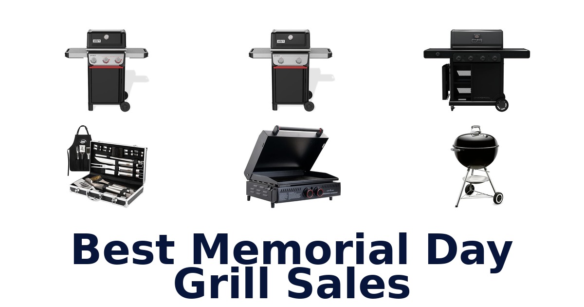 best memorial day grill sales