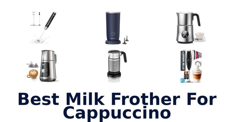 best milk frother for cappuccino