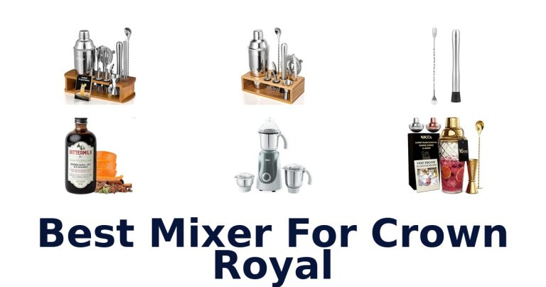 best mixer for crown royal
