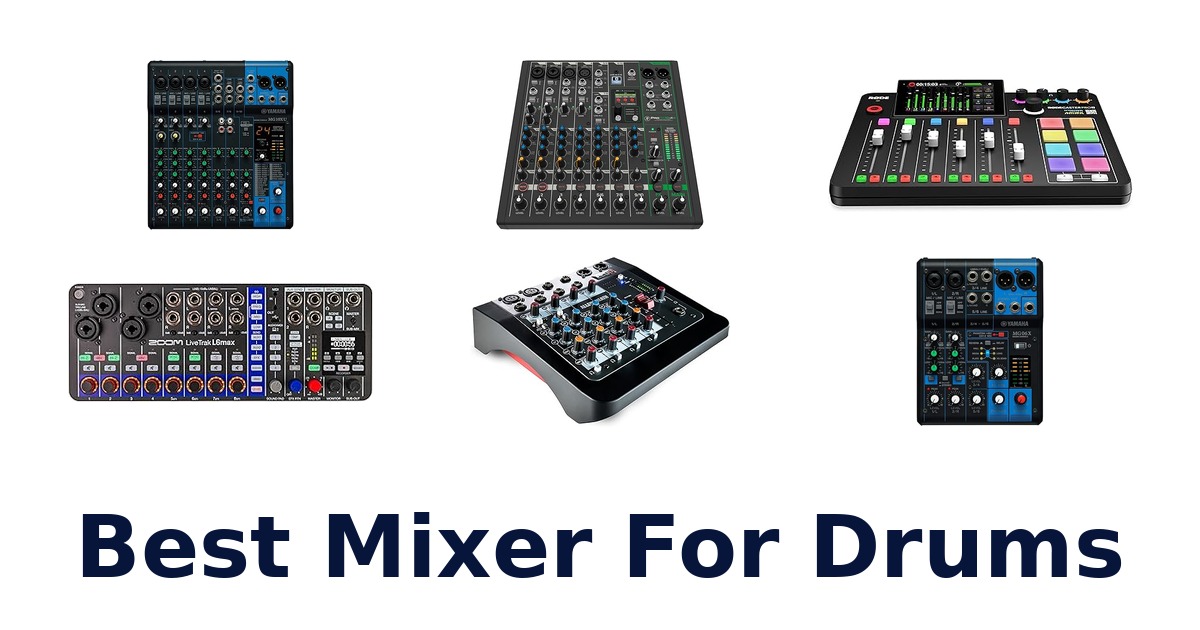 best mixer for drums
