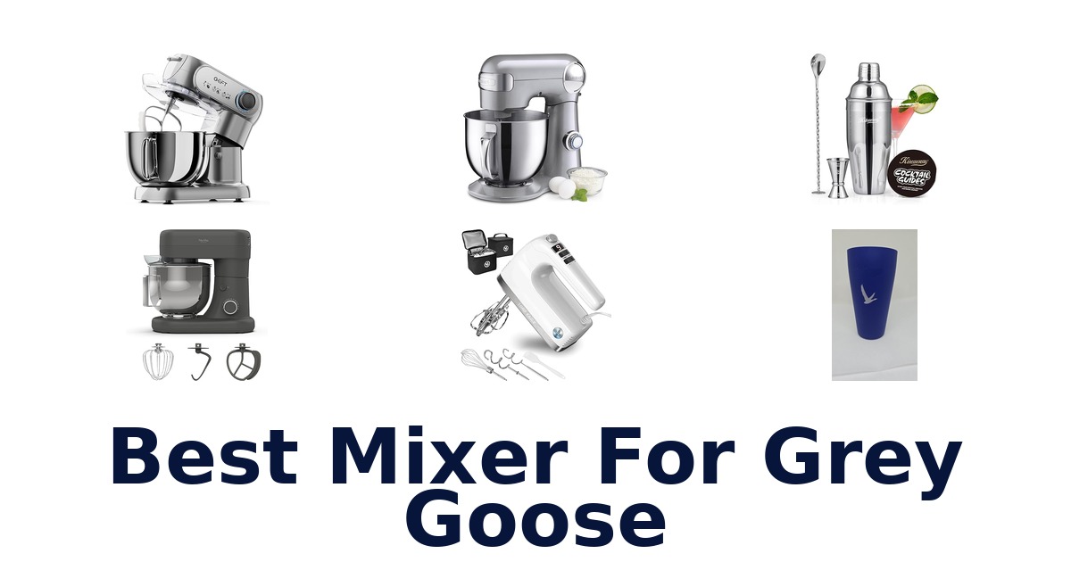 best mixer for grey goose