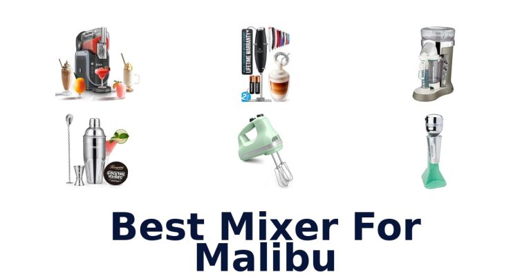 best mixer for malibu