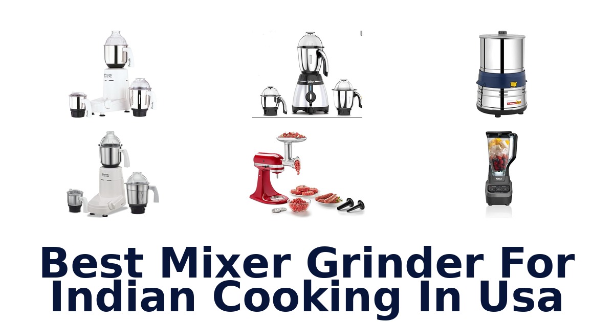best mixer grinder for indian cooking in usa