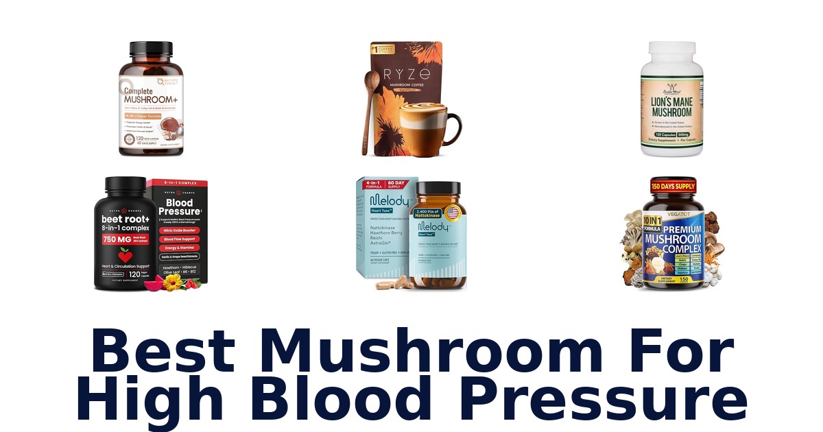 best mushroom for high blood pressure