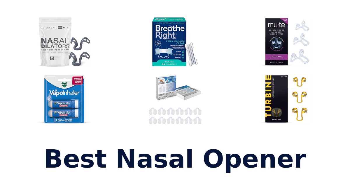 best nasal opener