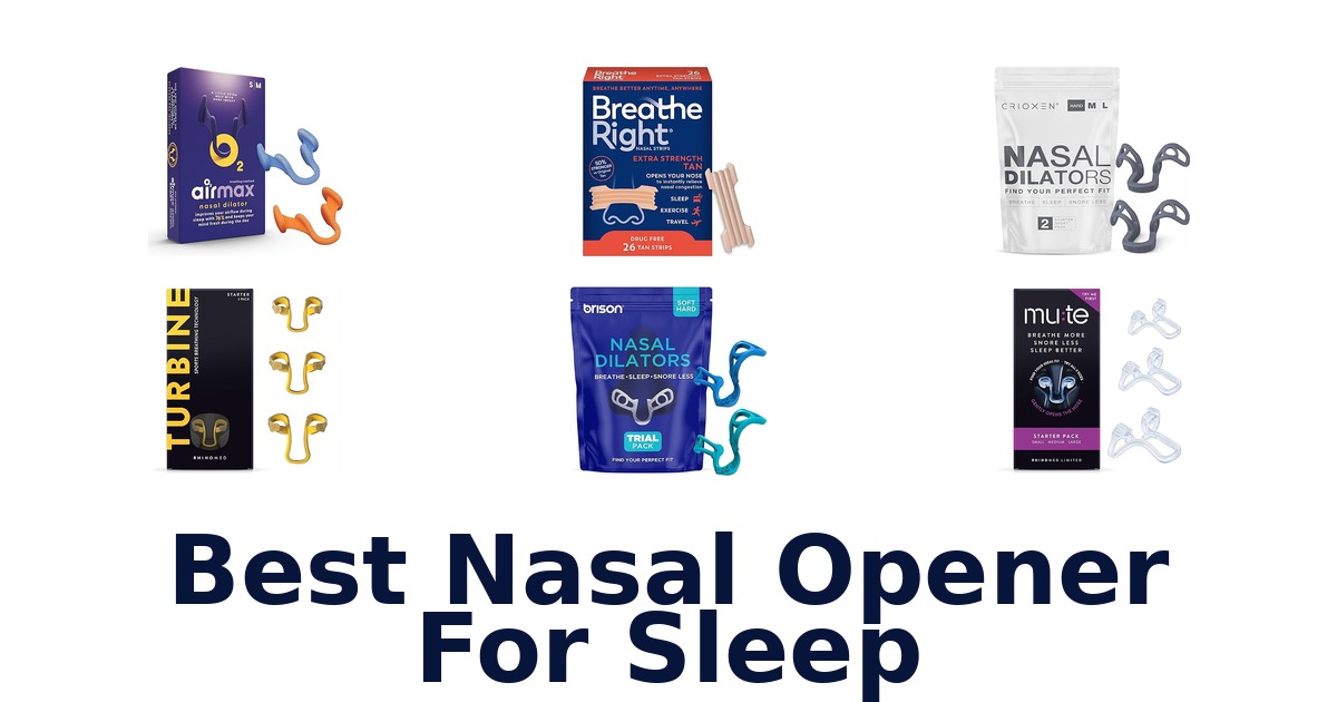 best nasal opener for sleep
