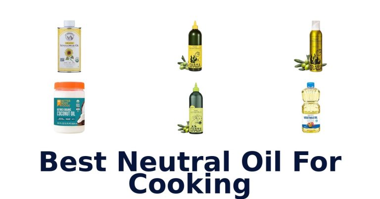 best neutral oil for cooking