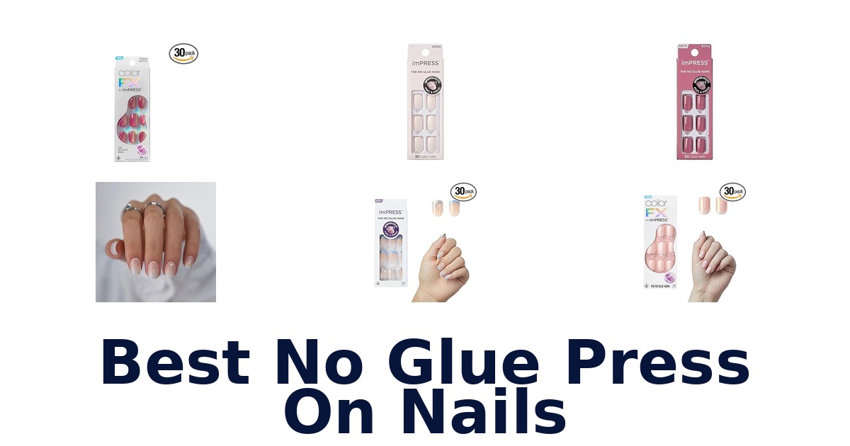 best no glue press on nails