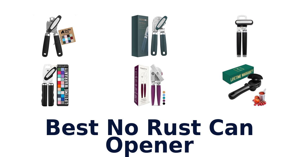 best no rust can opener