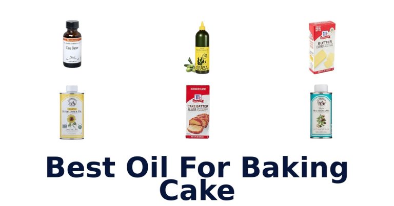 best oil for baking cake