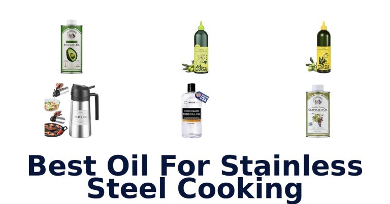 best oil for stainless steel cooking