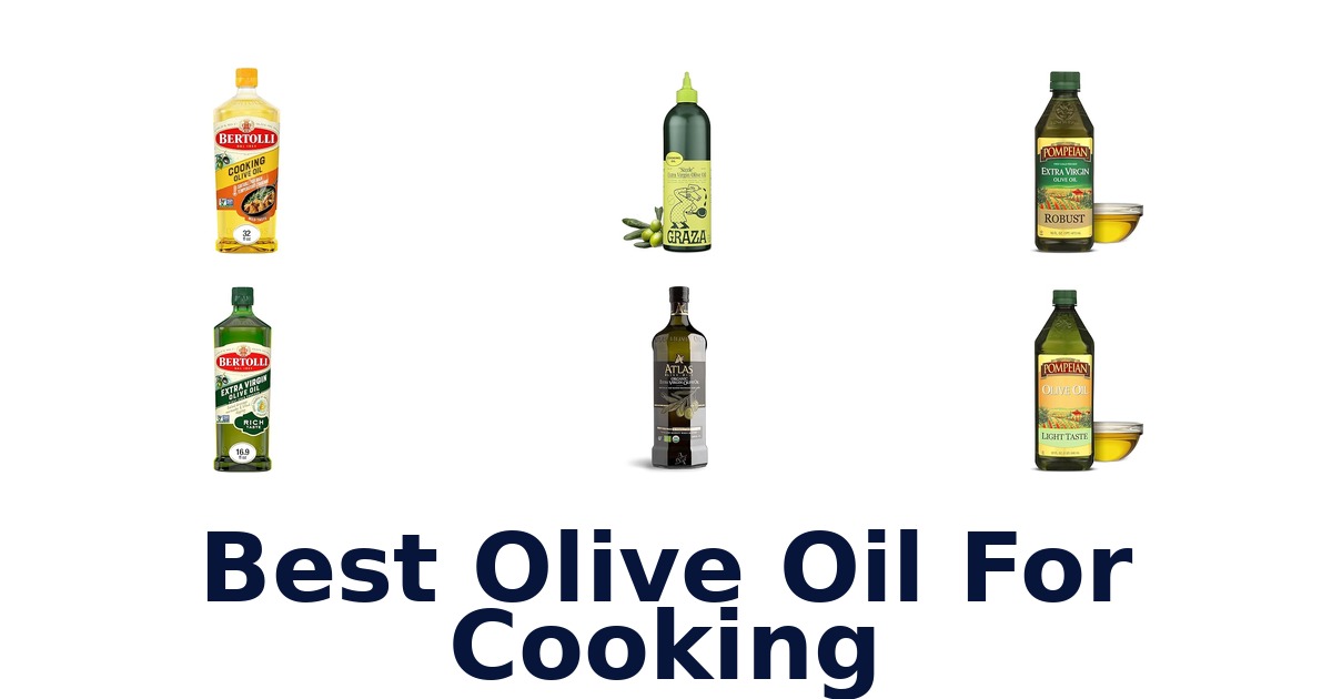 best olive oil for cooking