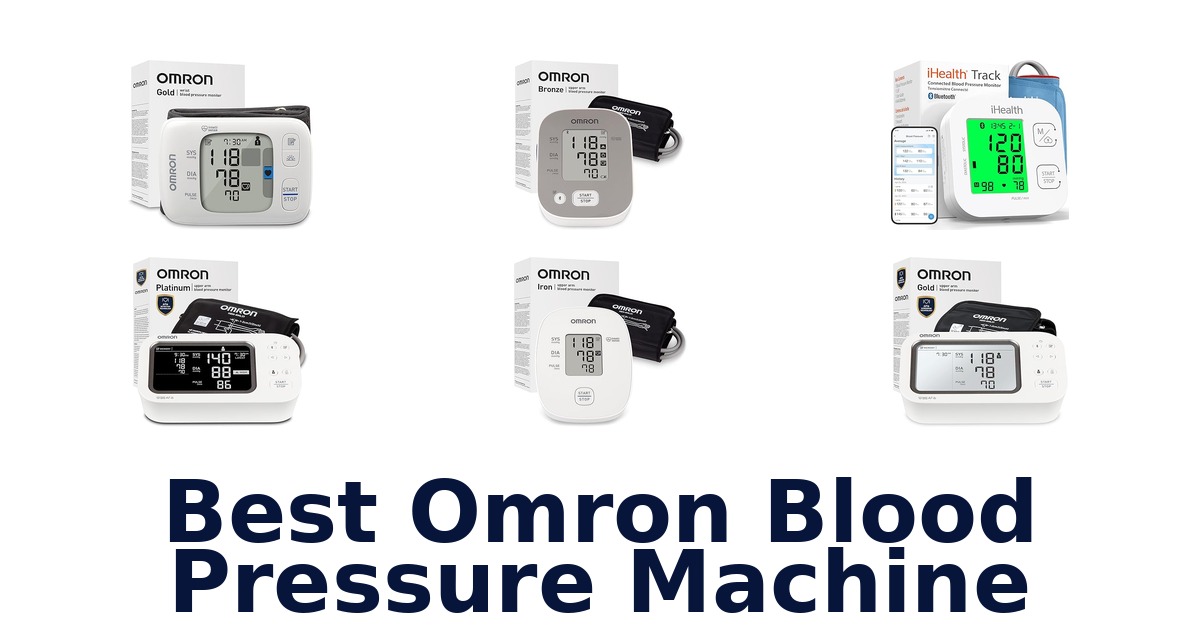 best omron blood pressure machine