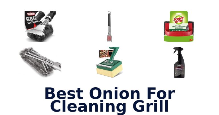 best onion for cleaning grill