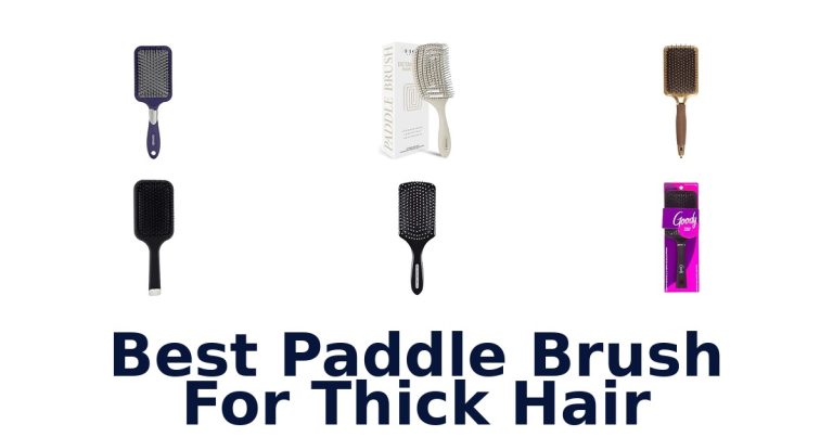 best paddle brush for thick hair