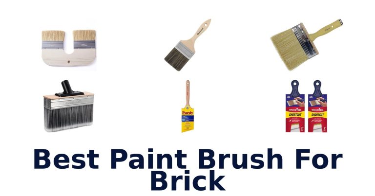 best paint brush for brick