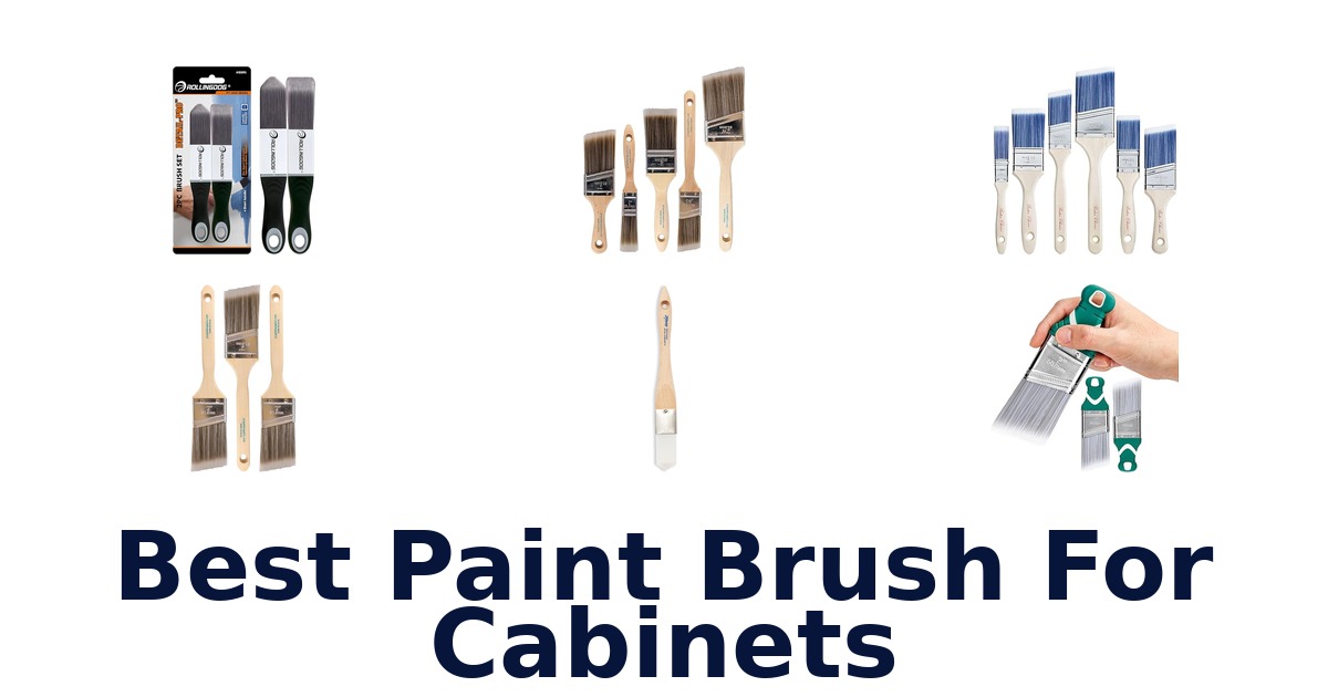 best paint brush for cabinets