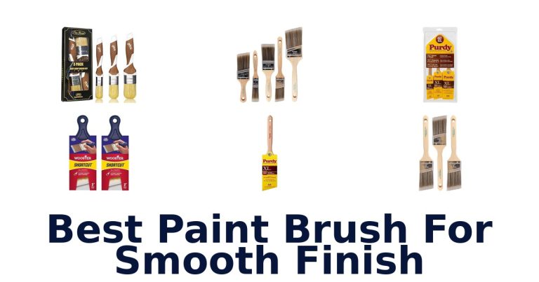 best paint brush for smooth finish