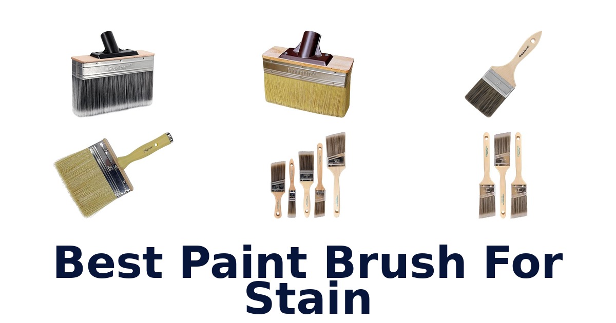best paint brush for stain