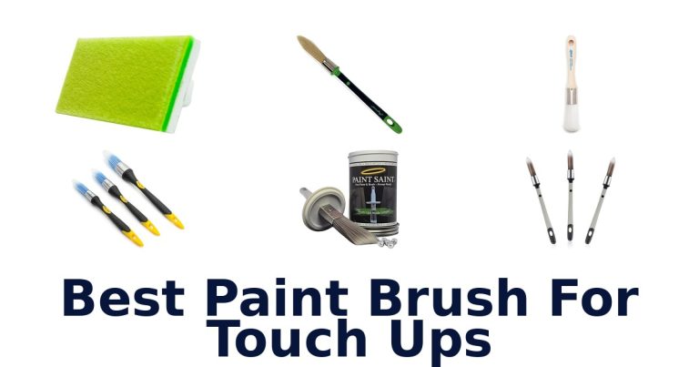 best paint brush for touch ups