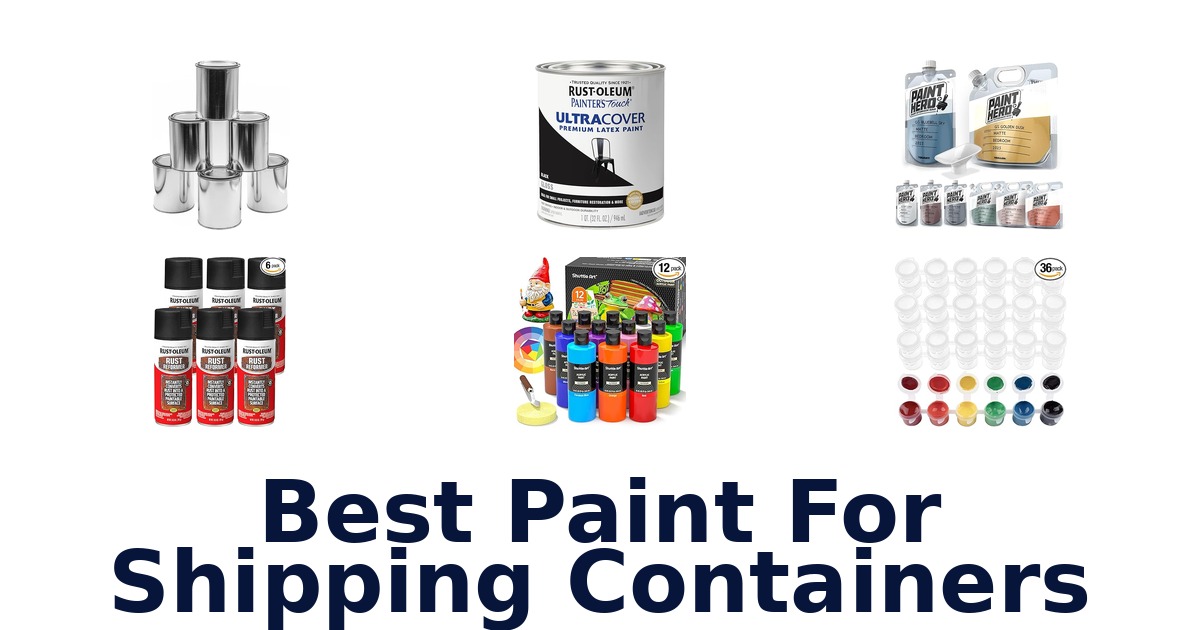 best paint for shipping containers
