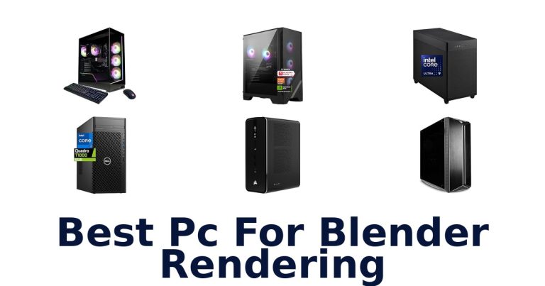 best pc for blender rendering