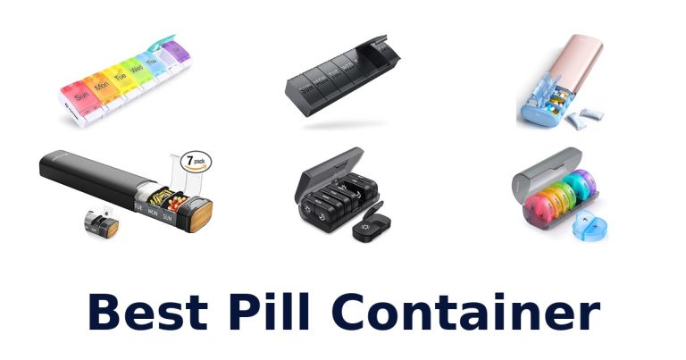 best pill container