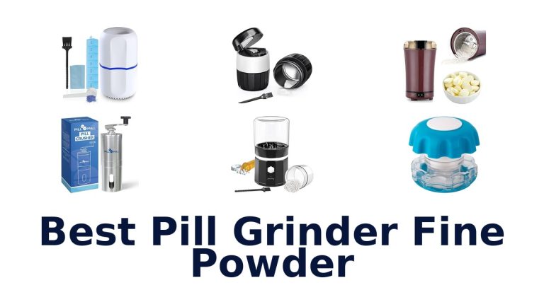best pill grinder fine powder