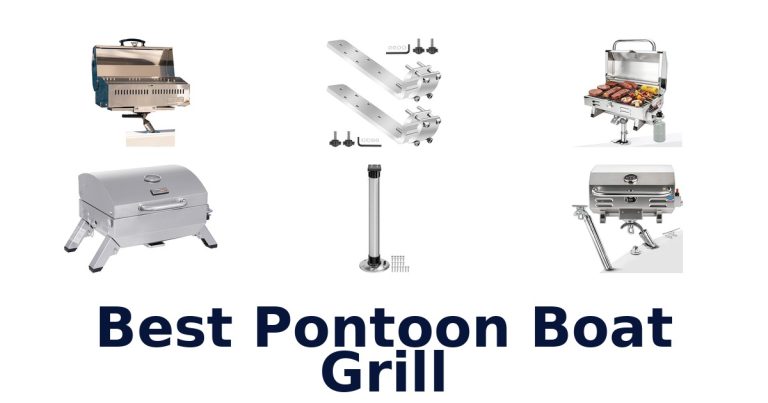 best pontoon boat grill